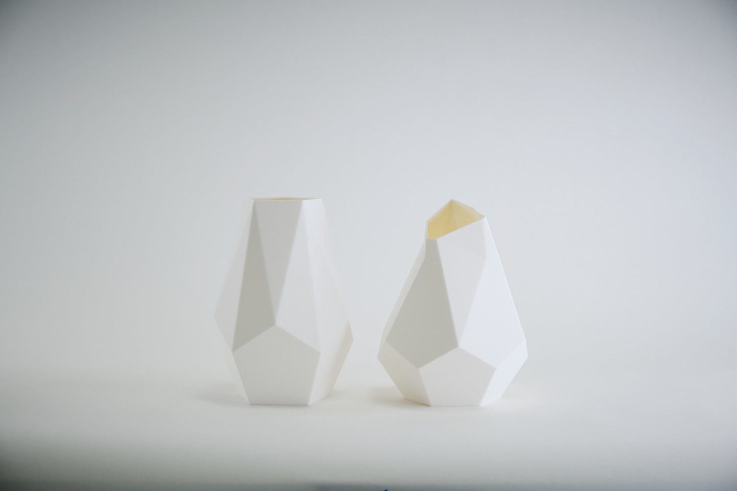 Mishi Faceted Vase | STYLE 02 Iceberg - Honey and Ivy