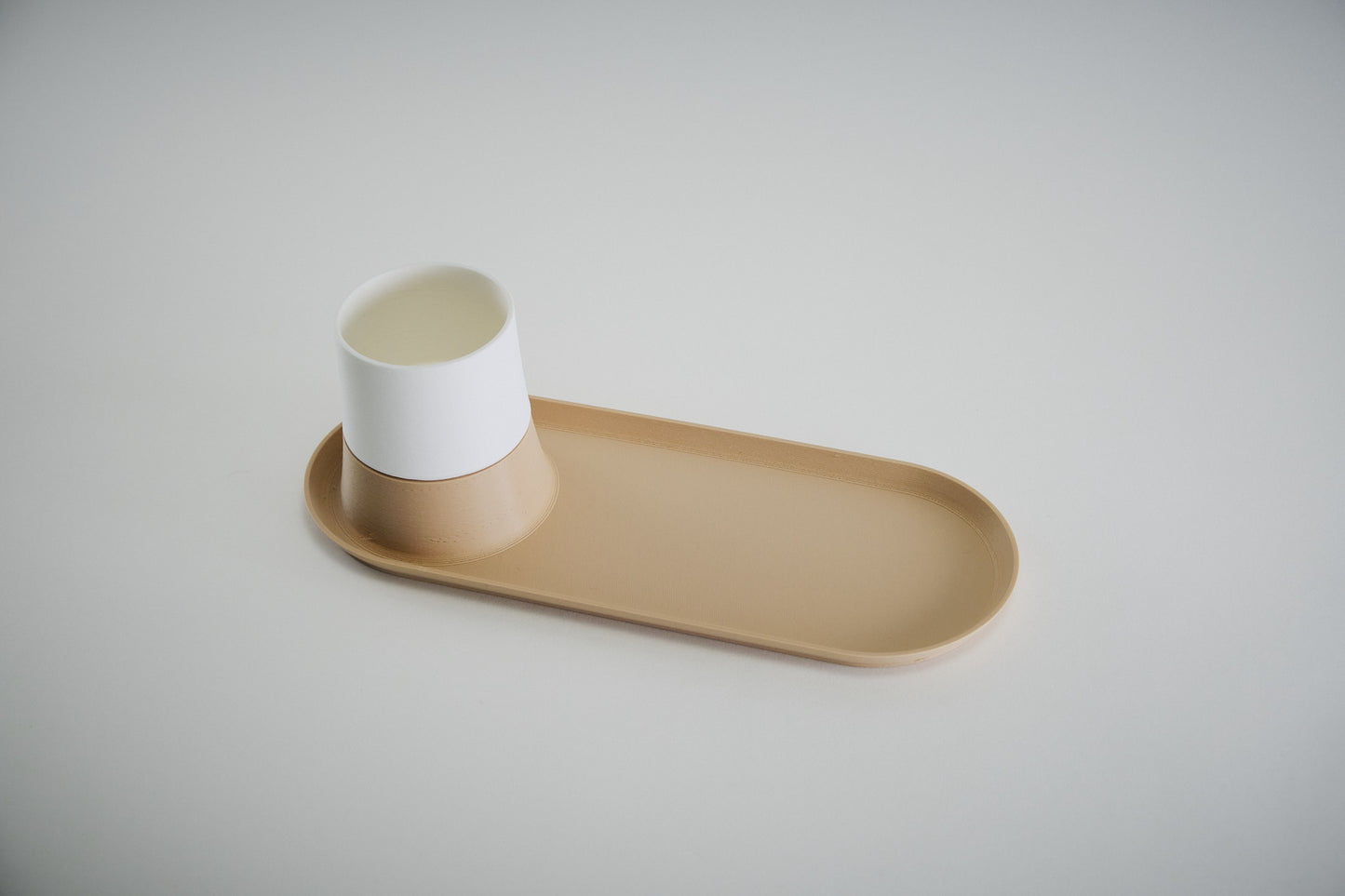 NOONA Succulent Pot & Tray - Honey and Ivy