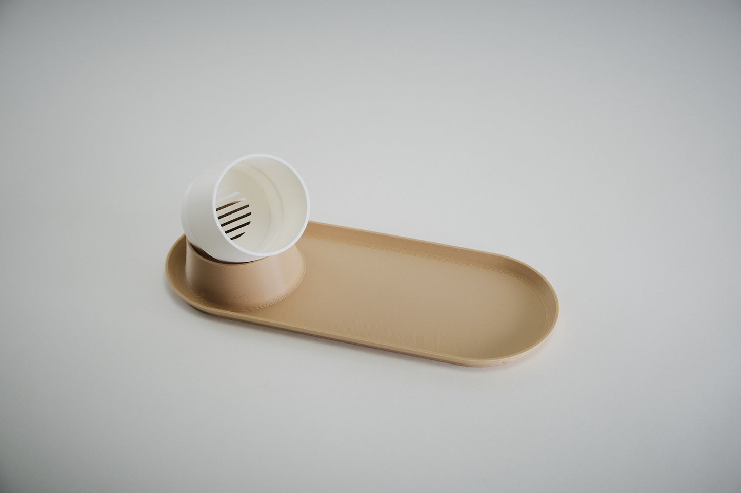 NOONA Succulent Pot & Tray - Honey and Ivy